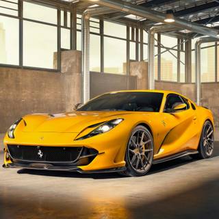 Ferrari 812 iPhone wallpaper