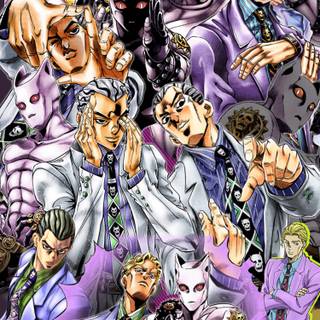 Kira Yoshikage phone wallpaper