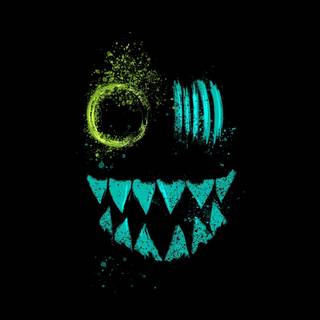 iPhone monster wallpaper