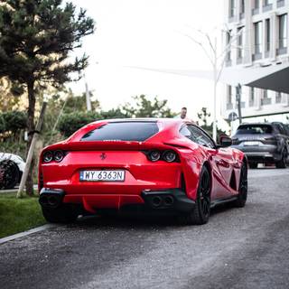 Ferrari 812 iPhone wallpaper