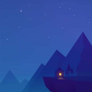 Flat phone wallpaper