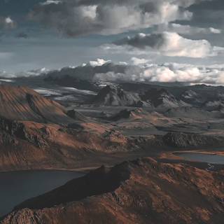 Black mountain iPhone wallpaper