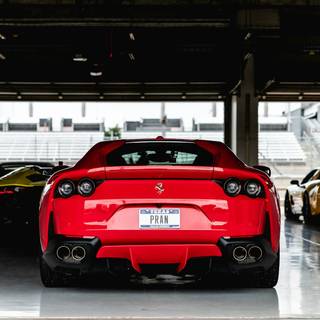 Ferrari 812 iPhone wallpaper