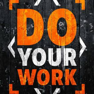 Work iPhone wallpaper