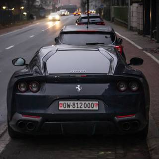 Ferrari 812 iPhone wallpaper