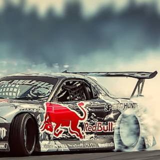 Drift car phone wallpaper