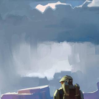 Halo Infinite iPhone wallpaper