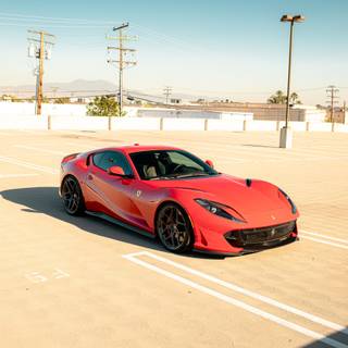 Ferrari 812 iPhone wallpaper