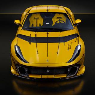 Ferrari 812 iPhone wallpaper