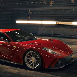 Ferrari 812 iPhone wallpaper