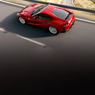 Ferrari 812 iPhone wallpaper