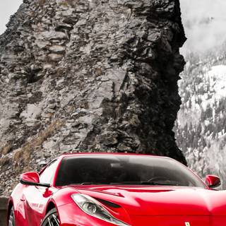 Ferrari 812 iPhone wallpaper