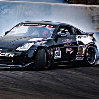 Drift car phone wallpaper