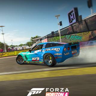 Drift car phone wallpaper