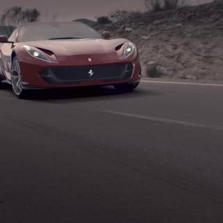 Ferrari 812 iPhone wallpaper