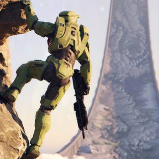 Halo Infinite iPhone wallpaper