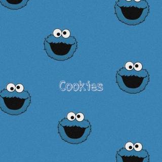 Cookie Monster phone wallpaper