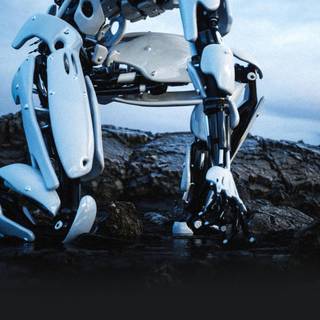 iPhone robot wallpaper