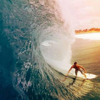 iPhone surf wallpaper
