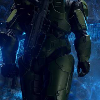 Halo Infinite iPhone wallpaper