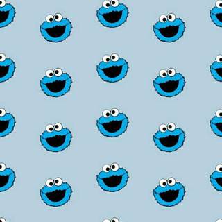 Cookie Monster phone wallpaper