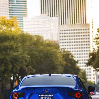 Subaru BRZ phone wallpaper