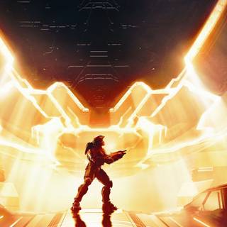 Halo Infinite iPhone wallpaper