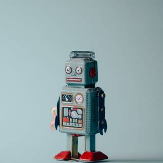 iPhone robot wallpaper
