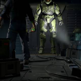 Halo Infinite iPhone wallpaper