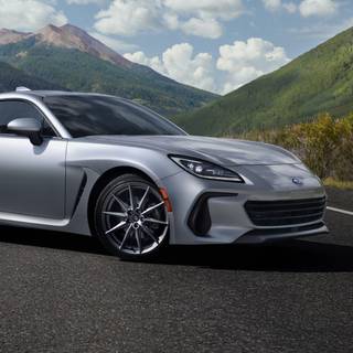 Subaru BRZ phone wallpaper