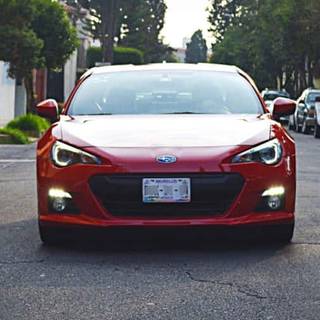 Subaru BRZ phone wallpaper