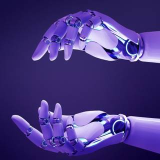 iPhone robot wallpaper