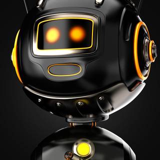 iPhone robot wallpaper