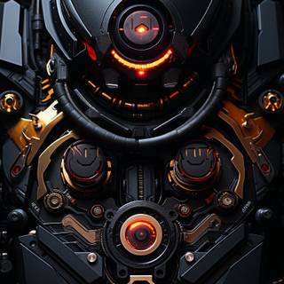 iPhone robot wallpaper