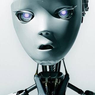 iPhone robot wallpaper