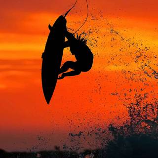 iPhone surf wallpaper