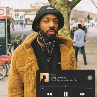 Brent Faiyaz iPhone wallpaper