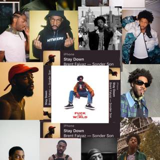 Brent Faiyaz iPhone wallpaper