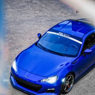 Subaru BRZ phone wallpaper