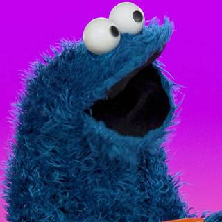 Cookie Monster phone wallpaper