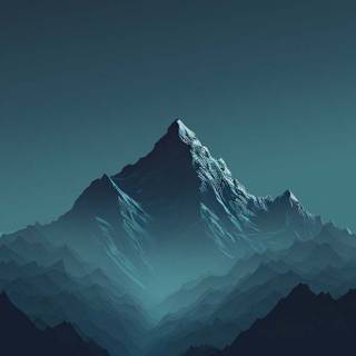 Minimal mountain phone wallpaper