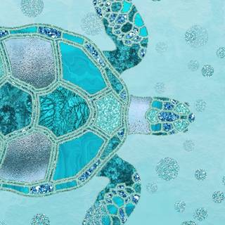 Turquoise iPhone wallpaper