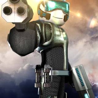 iPhone robot wallpaper