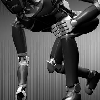 iPhone robot wallpaper