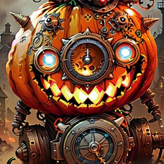 iPhone robot wallpaper