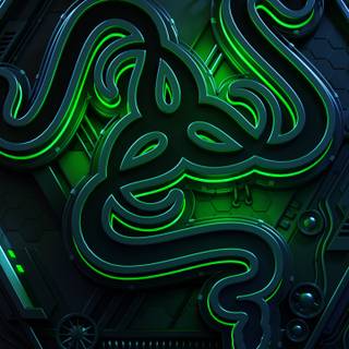 Neon green phone wallpaper