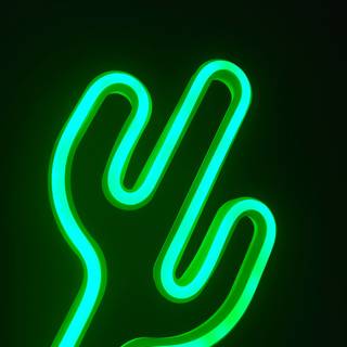 Neon green phone wallpaper