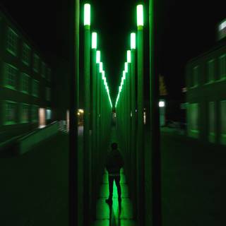 Neon green phone wallpaper