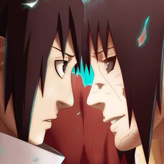 Itachi and Sasuke phone wallpaper