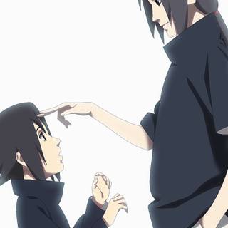 Itachi and Sasuke phone wallpaper
